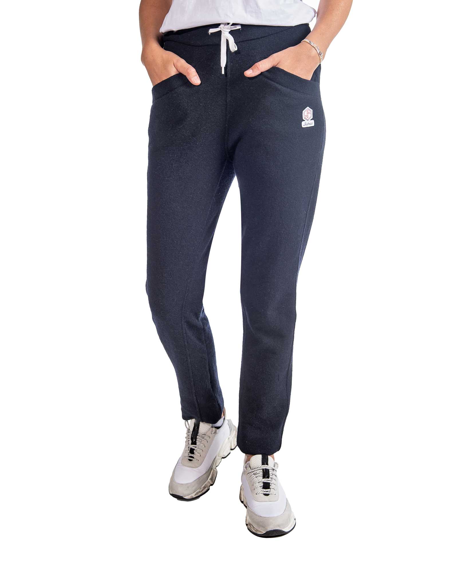 Candygirls Pantalon de jogging thermique pour femme - Pantalon de sport -  Fermeture éclair - Poches de fitness - 41505, gris, S : : Mode